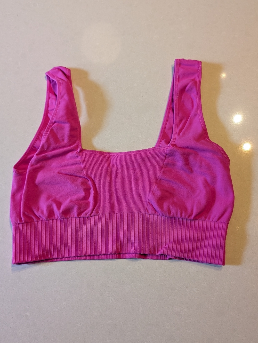 Free People Good Karma Square-neck Bra M/L